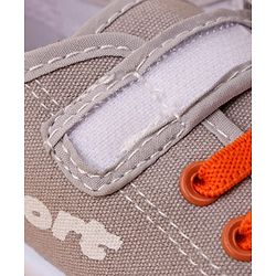 Cute Walk by Babyhug Velcro Closure Casual Shoes - Grey