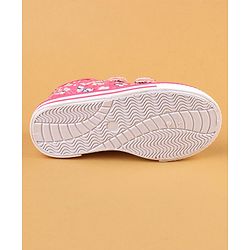 Cute Walk by Babyhug with Double Velcro Closure Casual Shoes - Fuchsia