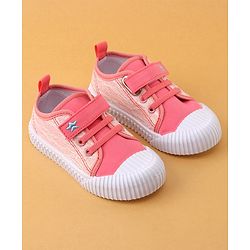 Cute Walk by Babyhug Casual Shoes with Velcro Closure - Pink