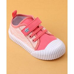 Cute Walk by Babyhug Casual Shoes with Velcro Closure - Pink