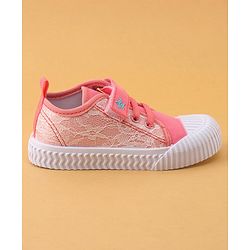 Cute Walk by Babyhug Casual Shoes with Velcro Closure - Pink