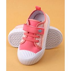 Cute Walk by Babyhug Casual Shoes with Velcro Closure - Pink