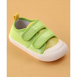 Cute Walk by Babyhug Casual Shoes with Velcro Closure - Green