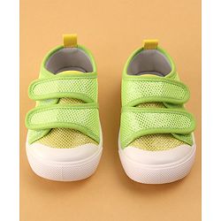 Cute Walk by Babyhug Casual Shoes with Velcro Closure - Green
