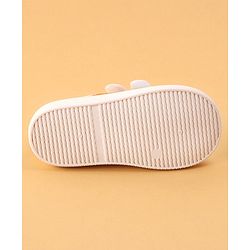 Cute Walk by Babyhug Double Velcro Closure Color Block Print Casual Shoes - Yellow