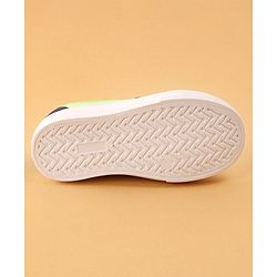 Cute Walk by Babyhug Slip On Casual Shoes Dino Print - Navy Blue & Green