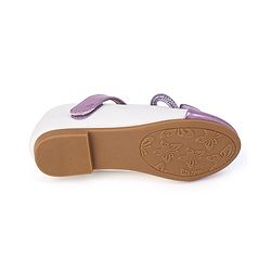 Cute Walk by Babyhug Slip On Bellies with Velcro Closure - Purple