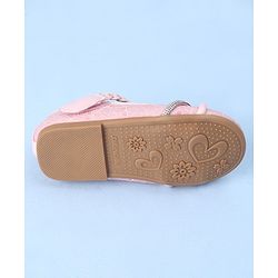 Cute Walk by Babyhug Bellies with Velcro Closure and Applique - Pink