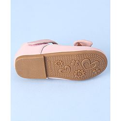 Cute Walk by Babyhug Bellies with Velcro Closure & Bow Applique - Fuchsia