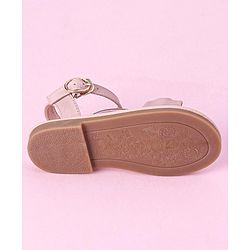 Cute Walk by Babyhug Buckle Closure Sandal with Bow & Stud Detailing - Pink
