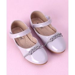 Cute Walk by Babyhug Bellies with Velcro Closure and Applique - Purple
