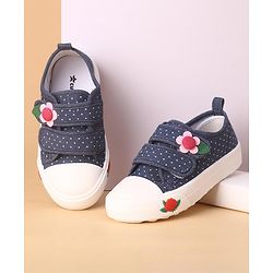 Cute Walk by Babyhug Casual Shoes With Velcro Closure  - Blue
