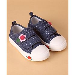 Cute Walk by Babyhug Casual Shoes With Velcro Closure  - Blue