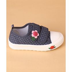 Cute Walk by Babyhug Casual Shoes With Velcro Closure  - Blue
