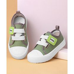 Cute Walk by Babyhug Casual Shoes With Velcro Closure  - Green