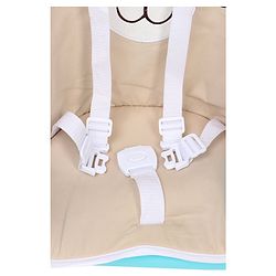 Babyhug 3 in 1 Play & Grow High Chair With 5 Point Safety Harness And Anti-Slip Base  - Blue