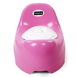Babyhug Teeny Tiny Potty Chair With Lid - Pink