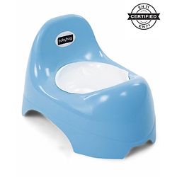 Babyhug Teeny Tiny Potty Chair With Lid - Blue (Lid Colour May Vary)