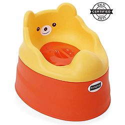 Babyhug Teddy Buddy Potty Chair - Yellow
