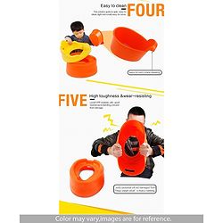 Babyhug Teddy Buddy Potty Chair - Yellow