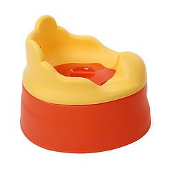 Babyhug Teddy Buddy Potty Chair - Yellow