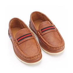 Cute Walk by Babyhug Formal & Party Wear Slip On Loafers - Brown