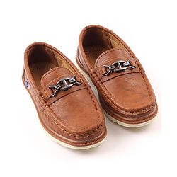 Cute Walk by Babyhug Formal Wear Loafers - Brown