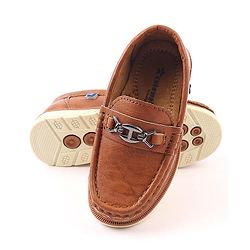 Cute Walk by Babyhug Formal Wear Loafers - Brown