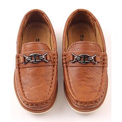 Cute Walk by Babyhug Formal Wear Loafers - Brown