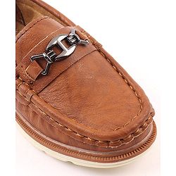 Cute Walk by Babyhug Formal Wear Loafers - Brown