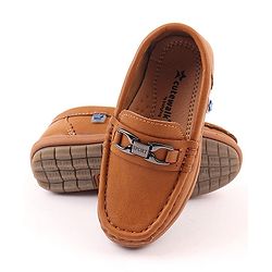 Cute Walk by Babyhug Party Wear Slip On Shoes - Navy Blue