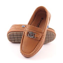 Cute Walk by Babyhug Slip On Formal & Party Wear Shoes - Brown