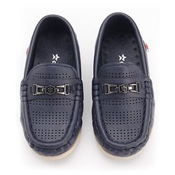 Cute Walk by Babyhug Slip On Formal & Party Wear Shoes Solid- Blue