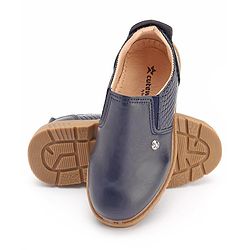 Cute Walk by Babyhug Formal Shoes - Navy Blue