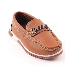 Cute Walk by Babyhug Slip On Loafers - Brown