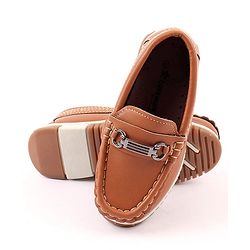Cute Walk by Babyhug Slip On Loafers - Brown