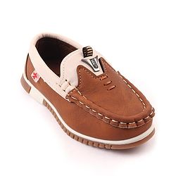 Cute Walk by Babyhug Slip On Loafers - Brown