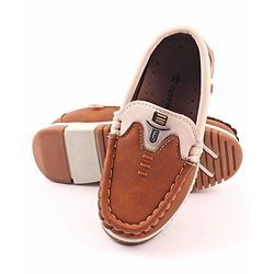 Cute Walk by Babyhug Slip On Loafers - Brown