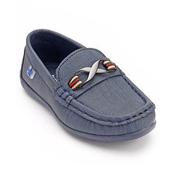 Cute Walk by Babyhug Formal Shoes - Navy Blue