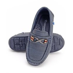 Cute Walk by Babyhug Formal Shoes - Navy Blue