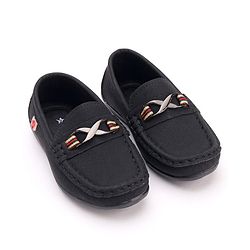Cute Walk by Babyhug Formal Shoes - Navy Blue