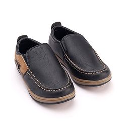 Cute Walk by Babyhug Formal Shoes - Black