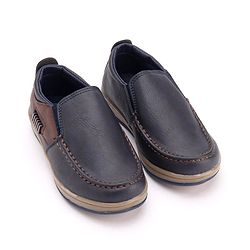 Cute Walk by Babyhug Formal Shoes - Black