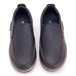 Cute Walk by Babyhug Formal Shoes - Black