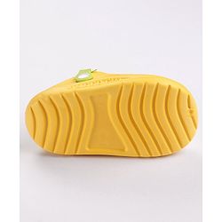 Cute Walk by Babyhug Slip on Clogs with Back Strap Croc Appplique - Yellow