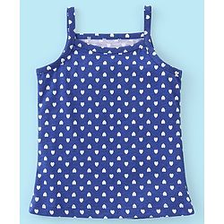 Babyhug 100% Cotton Sleeveless Slips Pack Of 3 - Red White & Blue