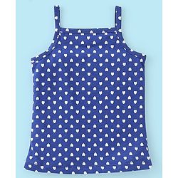 Babyhug 100% Cotton Sleeveless Slips Pack Of 3 - Red White & Blue