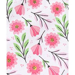 Babyhug 100% Cotton Sleeveless Slips Pack Of 3 - Pink White & Blue
