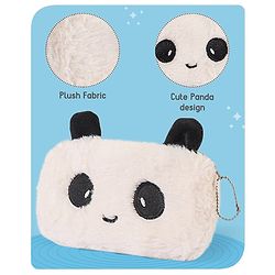 Babyhug Panda Pencil Pouch -Multicolor