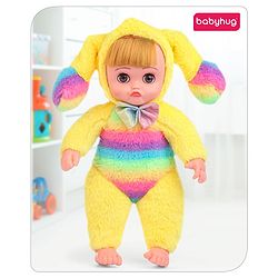 Babyhug Ear Moving Doll with Music - Yellow